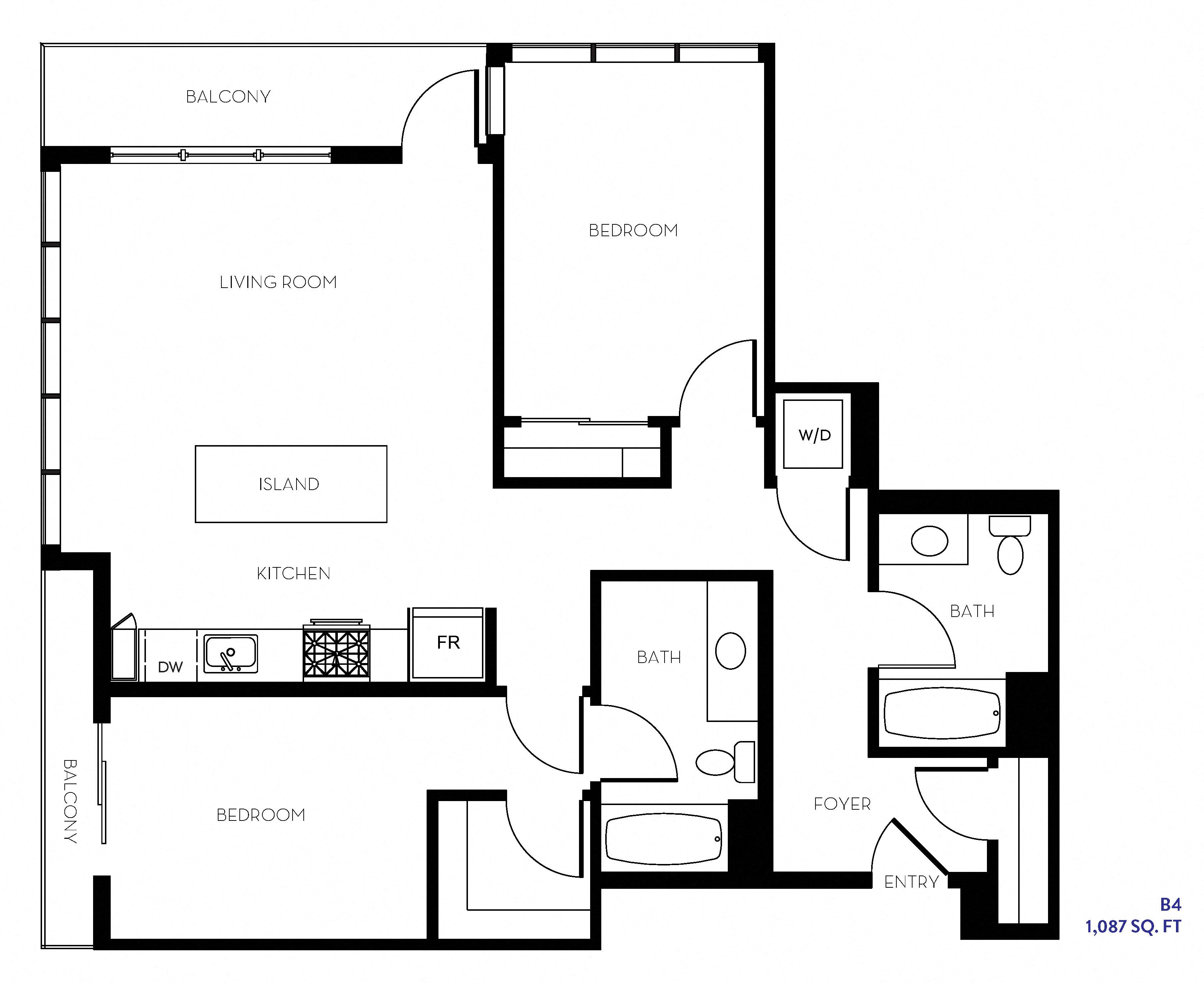 1301 16th Street Studio-3 Beds Apartment for Rent - Photo Gallery 38